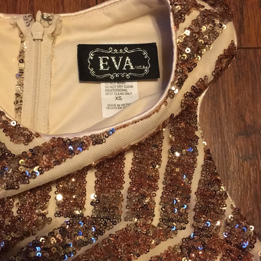 EVA Formal Sequined Dress - Picture 8 of 8